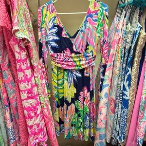 Lilly pulitzer long sleeve dress small